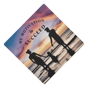 Family Photo Template Seniors Graduating Class Graduation Cap Topper