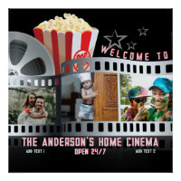 Family Photos Movie Night Home Cinema Theatre 24/7