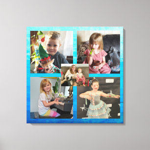 Family Photos Personalized  Canvas Print