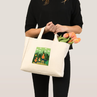 FAMILY PICNIC MINI TOTE BAG