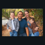 Family Portrait 5x7 Landscape Photo Print<br><div class="desc">Customize with your family photo. Add a title if you like.
Photo by Crystal of Avery James Photography</div>