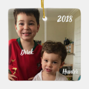 Family Portrait Christmas Ornament