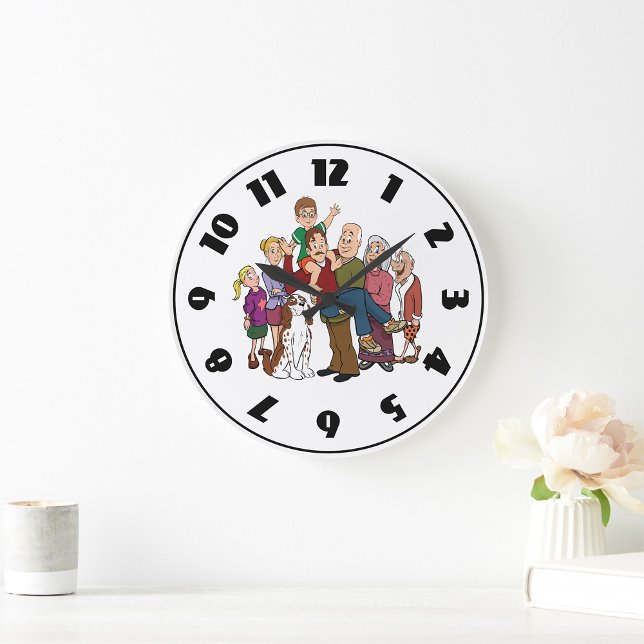 Family Portrait Clock (Creator Uploaded)