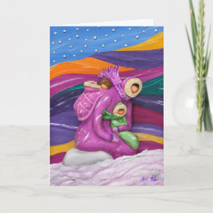 Family Portrait - Crop Holiday Card