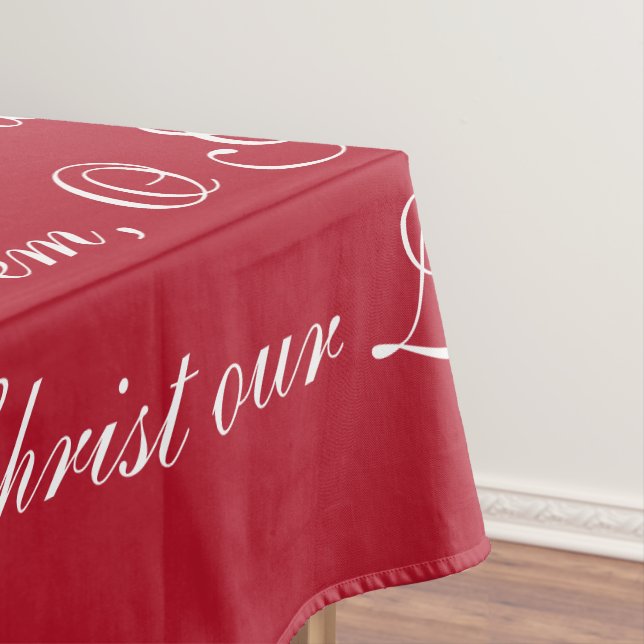 Family Prayer Tablecloth (In Situ)