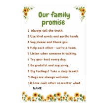 Family Promise Wall Art