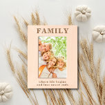 Family Quote Simple Modern Typography<br><div class="desc">Family Quote Simple Modern Typography Laser Etched Picture Photo Frames features the text "Family where life begins and love never ends" in modern script typography edit the text for your custom frame or use as is. Perfect for family for birthdays, Christmas, Mother's Day, Father's Day, Grandparent's Day and more. Created...</div>