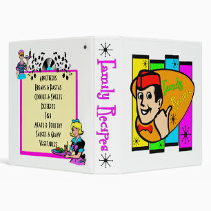 Family Recipe Organizer Binder