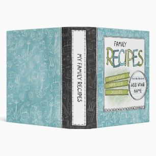 Family Recipes Custom Avery Binder