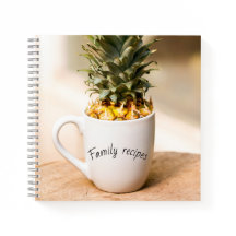 Family Recipes Spiral Notebook