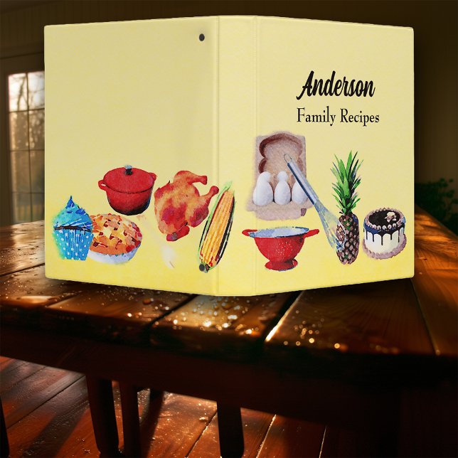 Family Recipes With All The Food Binder (Creator Uploaded)