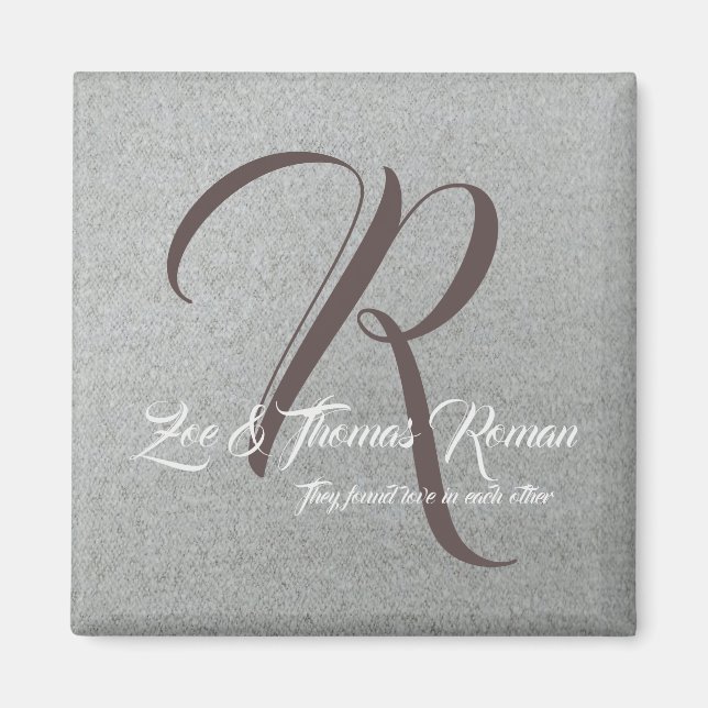 Family refrigerator magnet (Front)