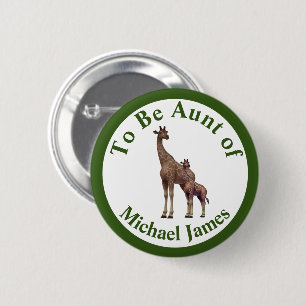Family Relation Assorted Animals 2 Inch Round Button