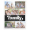 Family Retro Typography Photo Collage