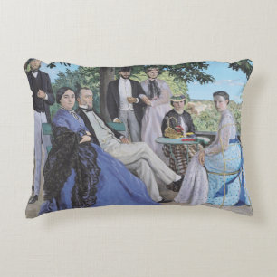 Family reunion, 1867 accent pillow