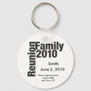 Family Reunion 2010 souviner keychain