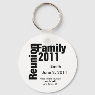Family Reunion 2011 souviner keychain