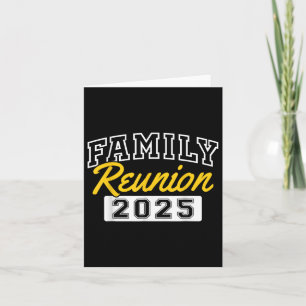 Family Reunion 2025 Gathering Family Meeting Match Card