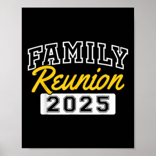 Family Reunion 2025 Gathering Family Meeting Match Poster