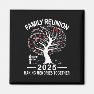 Family Reunion 2025 Making Memories Together Match Magnet