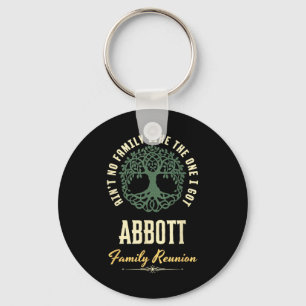 Family Reunion 2025 Matching Design - Abbott - Cop Keychain