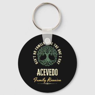 Family Reunion 2025 Matching Design - Acevedo Keychain