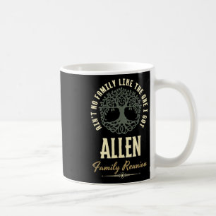 Family Reunion 2025 Matching Design - Allen Coffee Mug