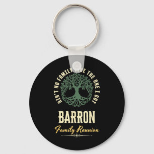 Family Reunion 2025 Matching Design - Barron Keychain