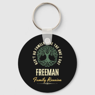 Family Reunion 2025 Matching Design - Freeman  Keychain
