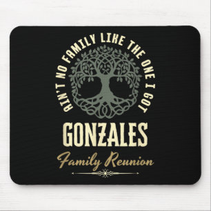 Family Reunion 2025 Matching Design - Gonzales  Mouse Pad