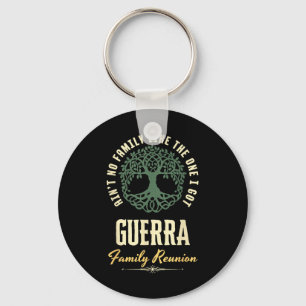 Family Reunion 2025 Matching Design - Guerra  Keychain