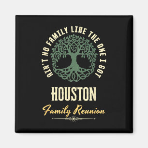 Family Reunion 2025 Matching Design - Houston  Magnet