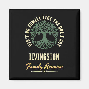 Family Reunion 2025 Matching Design - Livingston  Magnet
