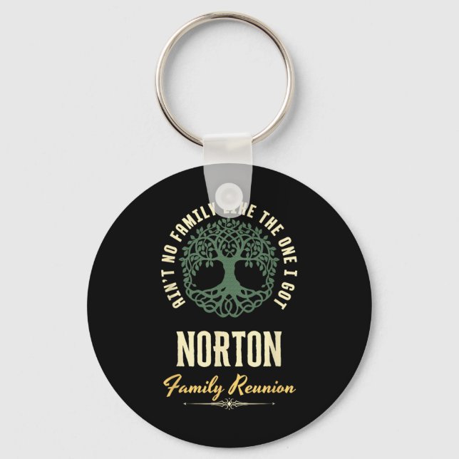 Family Reunion 2025 Matching Design - Norton  Keychain (Front)
