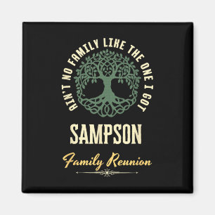 Family Reunion 2025 Matching Design - Sampson  Magnet