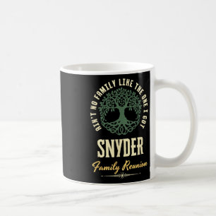 Family Reunion 2025 Matching Design - Snyder  Coffee Mug