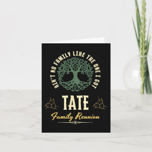 Family Reunion 2025 Matching Design - Tate Card