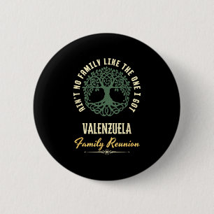 Family Reunion 2025 Matching Design - Valenzuela  2 Inch Round Button