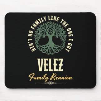 Family Reunion 2025 Matching Design - Velez Mouse Pad
