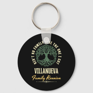 Family Reunion 2025 Matching Design - Villanueva  Keychain
