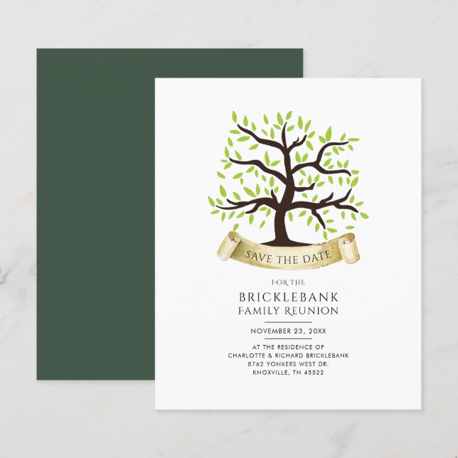 Family Reunion Annual Cousins Get Together Party (Front/Back)