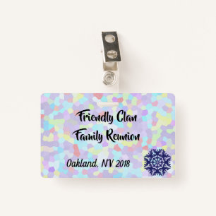 Family Reunion Badge