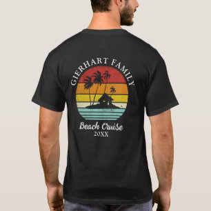 Family Reunion Beach Cruise Matching Custom T-Shirt