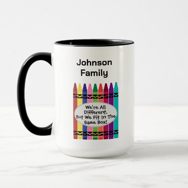 Family Reunion Big Colour Mug (Left)