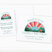 Family Reunion Camp Save The Date