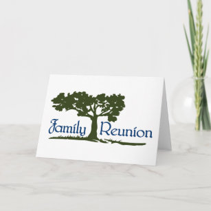 Family Reunion Tree Cards, Greeting Cards & More | Zazzle CA