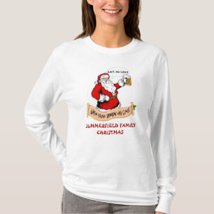 Family Reunion Christmas Funny Matching Mom T-Shirt