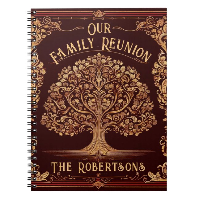 Family Reunion Collection Notebook (Front)