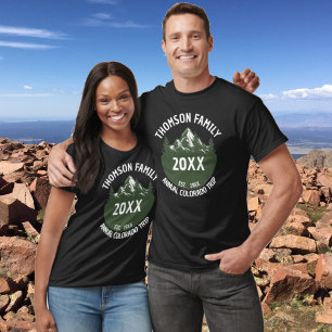 Family Reunion Colorado Summer Vacation T-Shirt