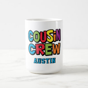 Family Reunion Colorful Cousin Crew  Coffee Mug
